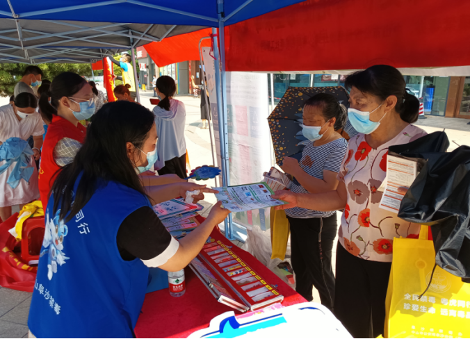 阜沙鎮(zhèn)禁毒信息〔2022〕第168期--阜沙鎮(zhèn)開展“不忘建黨崢嶸史，牢記使命宣禁毒”主題宣傳活動(dòng)（2